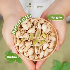 Hạt Dẻ Cười Mỹ Hàng Loại 1 Nhập Khẩu Cao Cấp - Fonut