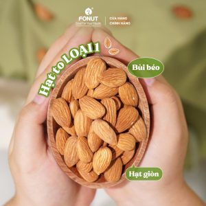 Hạnh Nhân Úc Hàng Loại 1 Nhập Khẩu Cao Cấp - Fonut