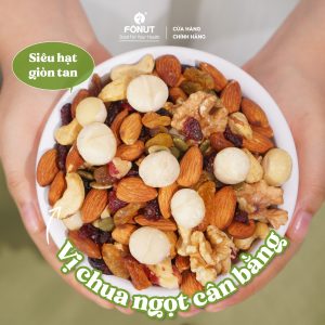 Trailmix Ngũ Cốc Siêu Hạt Không Yến Mạch - Fonut