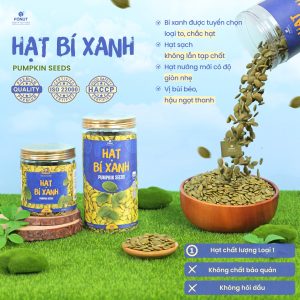 Hạt Bí Xanh Hàng Loại 1 Nhập Khẩu Cao Cấp - Fonut