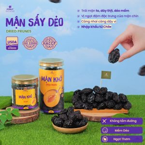 Mận Sấy Dẻo Chile Hàng Loại 1 Nhập Khẩu Cao Cấp - Fonut