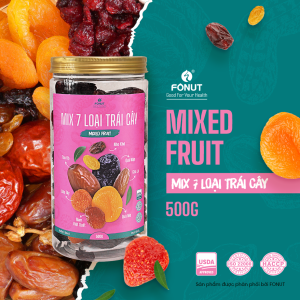 Mixed 7 Trái Cây Sấy Dẻo
