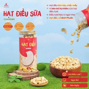 Hạt Điều Sữa Bình Phước Hàng Loại 1 Cao Cấp - Fonut