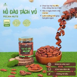 Hạt Hồ Đào Mỹ Hàng Loại 1 Nhập Khẩu Cao Cấp - Fonut