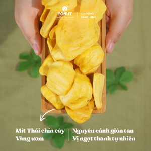 Mít Sấy Giòn Hàng Loại 1 Cao Cấp - Fonut