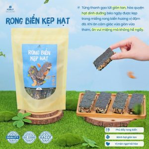 Rong Biển Kẹp Hạt Hàng Loại 1 Cao Cấp - Fonut