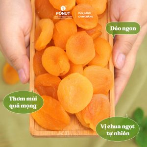 Mơ Sấy Dẻo Thổ Nhĩ Kỳ Hàng Loại 1 Nhập Khẩu Cao Cấp - Fonut