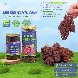 Nho Cành Úc Hàng Loại 1 Nhập Khẩu Cao Cấp - Fonut