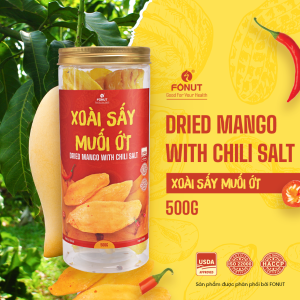 Xoài sấy dẻo muối ớt