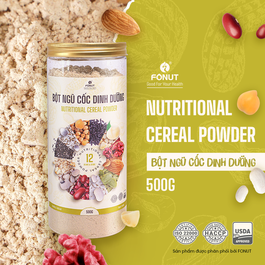 Bột Ngũ Cốc Dinh Dưỡng 12 Loại Hạt