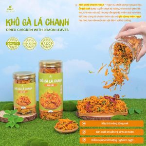 Khô Gà Lá Chanh Hàng Loại 1 Cao Cấp - Fonut