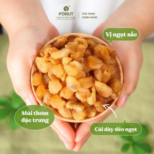 Long Nhãn Sấy Dẻo Hàng Loại 1 Cao Cấp - Fonut