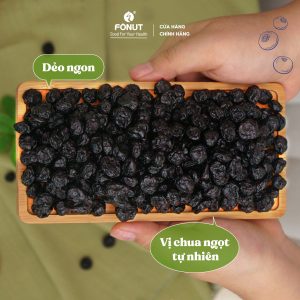 Việt Quất Mỹ Sấy Dẻo Hàng Loại 1 Nhập Khẩu Cao Cấp - Fonut