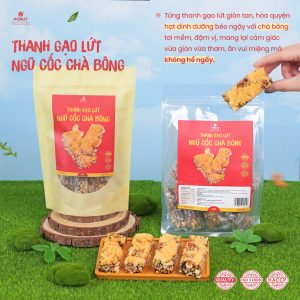 Thanh Gạo Lứt Chà Bông Hàng Loại 1 Cao Cấp - Fonut
