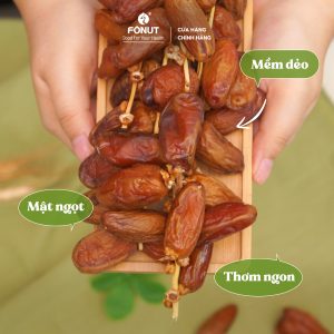Chà Là Sấy Khô Hàng Loại 1 Nhập Khẩu Cao Cấp - Fonut