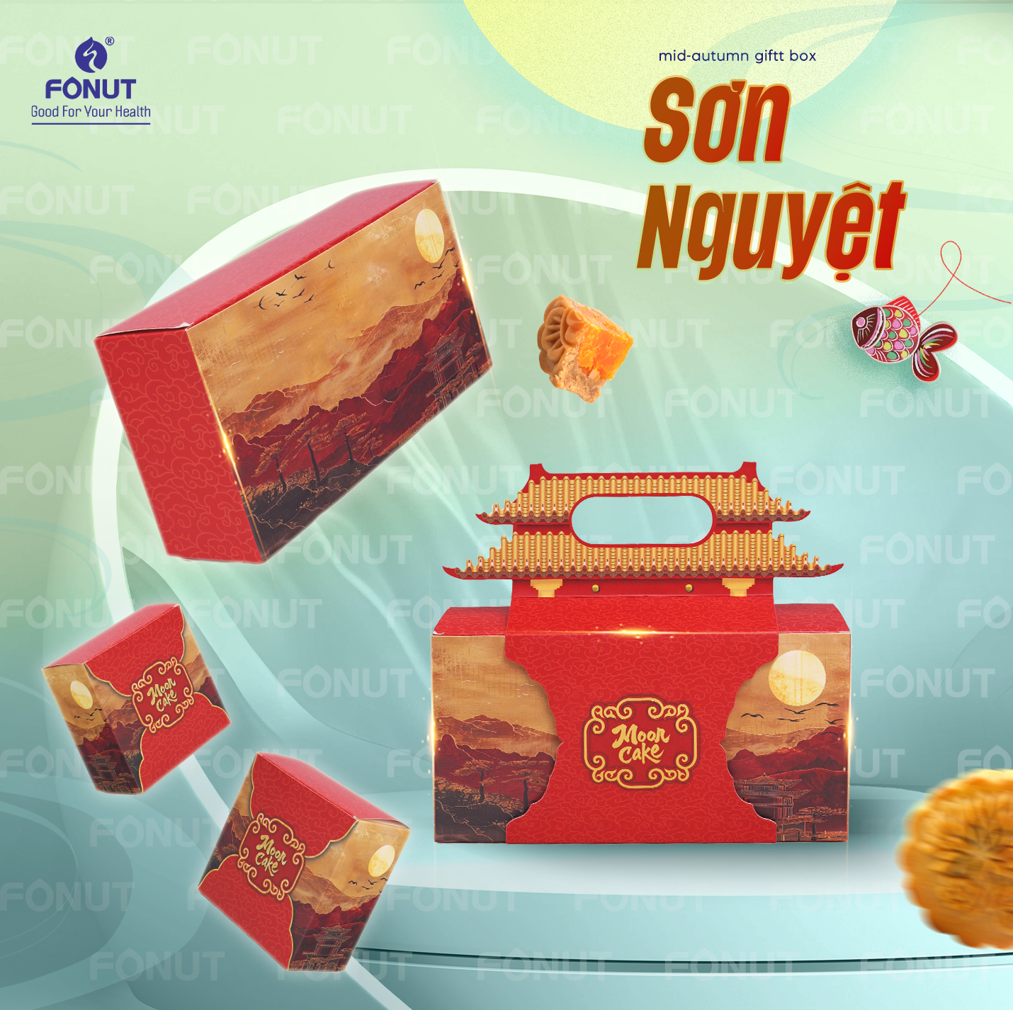 Hộp quà Trung Thu Sơn Nguyệt