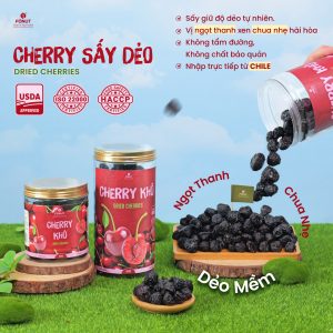 Cherry Sấy Khô Hàng Loại 1 Cao Cấp – Fonut