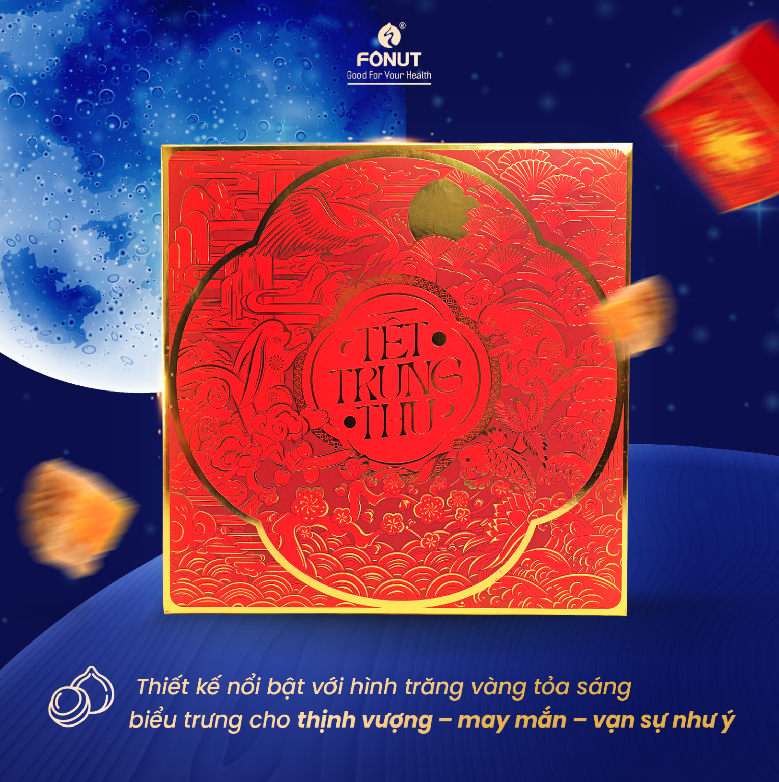 Hộp quà Trung Thu Kim Nguyệt Vạn Phúc