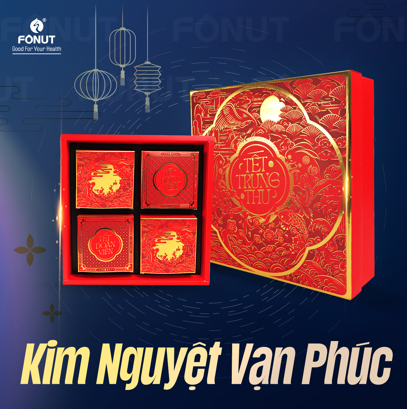 Hộp quà Trung Thu Kim Nguyệt Vạn Phúc