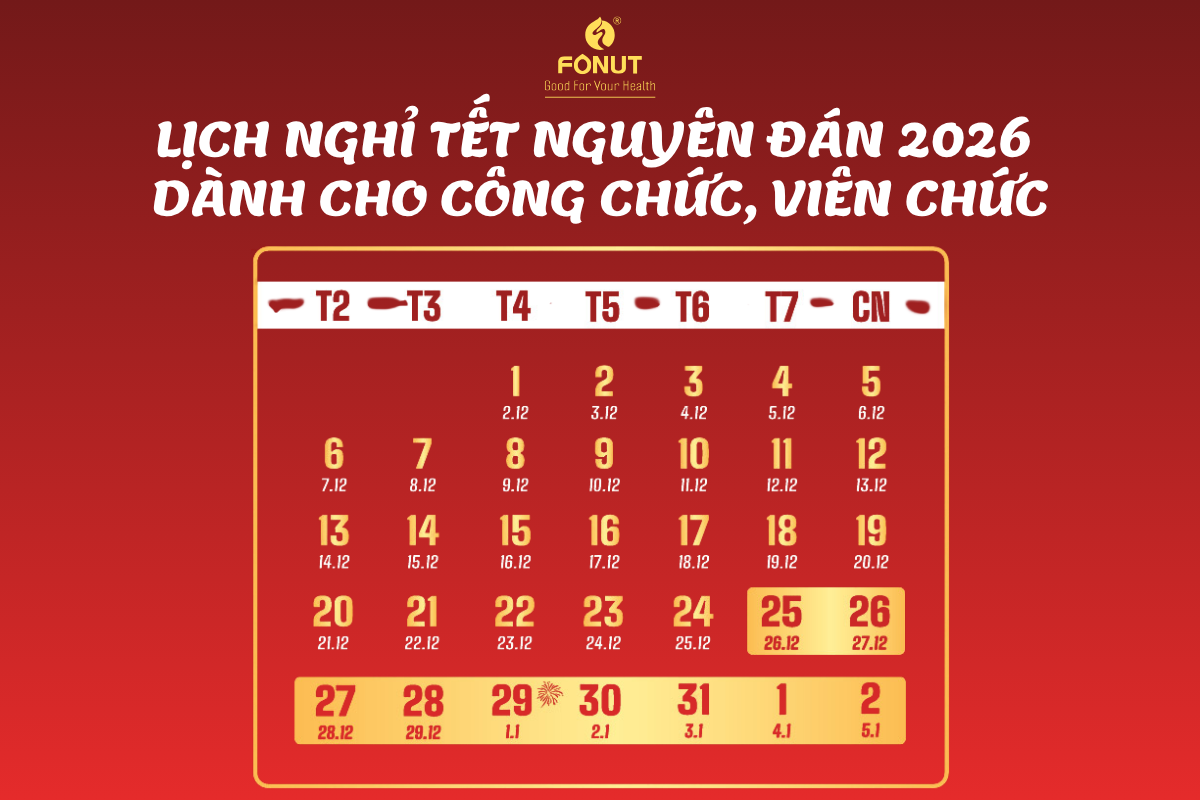 Lịch nghỉ Tết Nguyên Đán 2026 Bính Ngọ