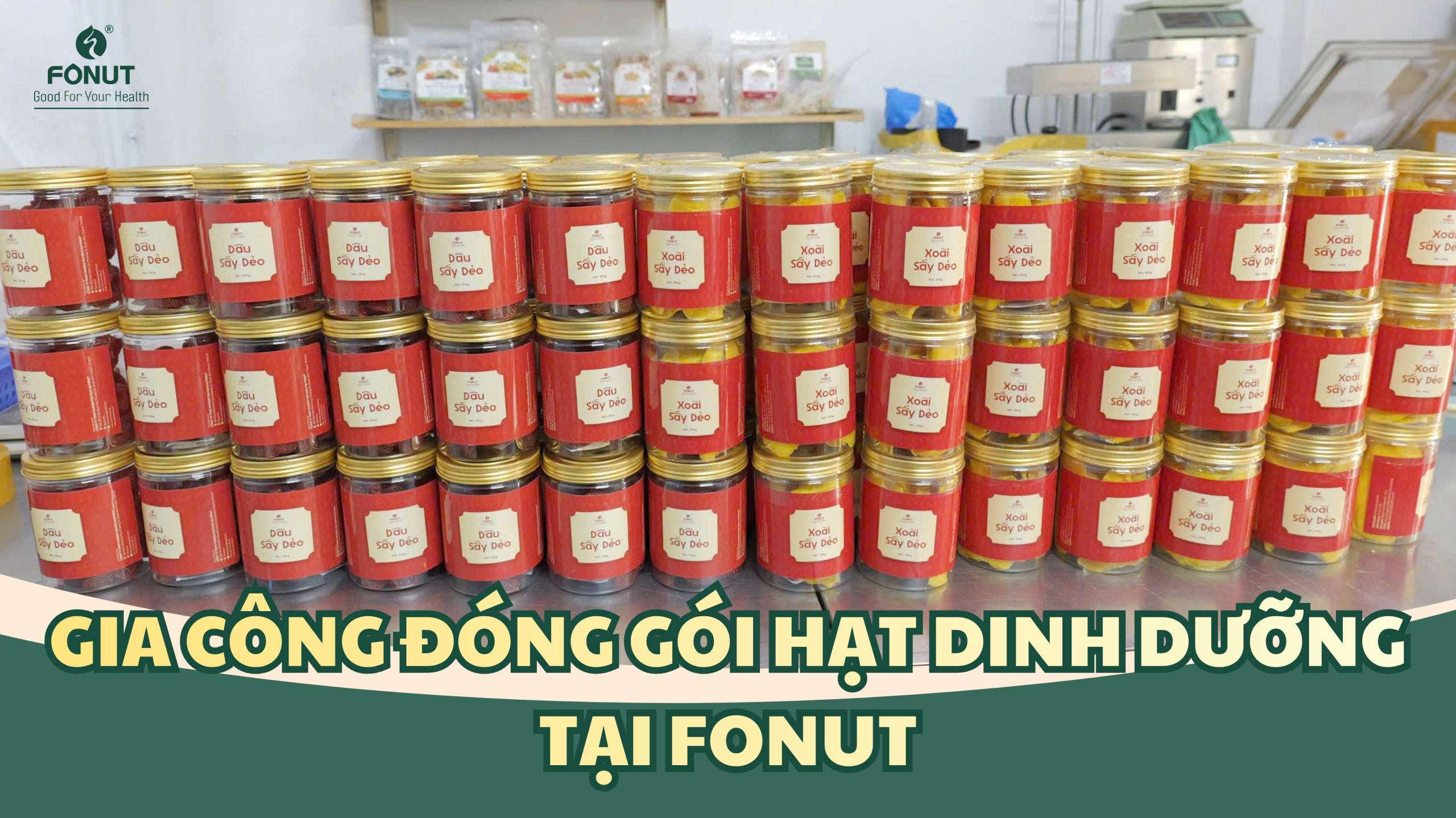 GIA CÔNG ĐÓNG GÓI HẠT DINH DƯỠNG TẠI FONUT